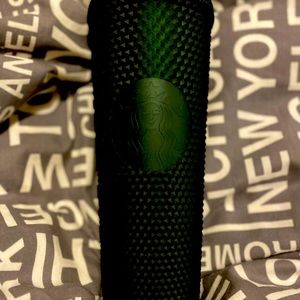 Brand New - Starbucks 20 Oz military green studded tumbler